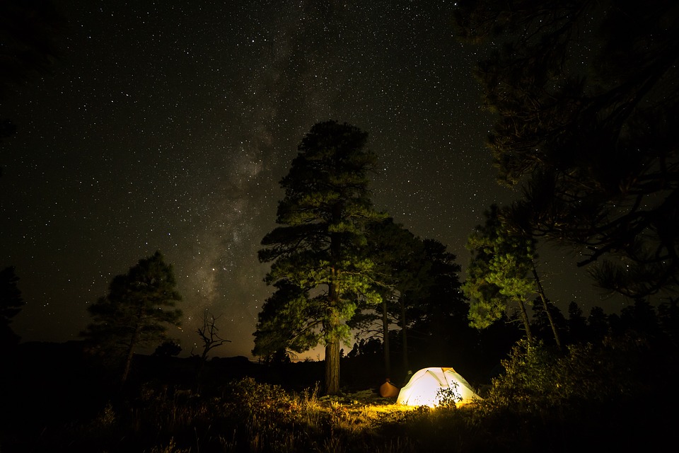 camping nuit nature