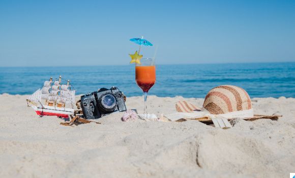 Plage vacances au camping 