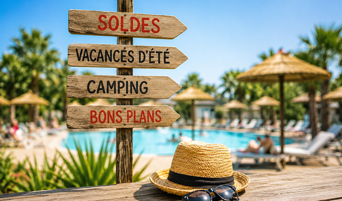 Les soldes d'été sont le moment idéal pour profiter des meilleures promotions camping et réserver ses vacances moins cher